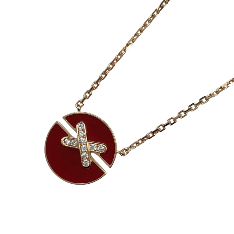 【美品】CHAUMET ジュドゥリアン ネックレス ショーメ CHAUMET ジュドゥリアン ハーモニー ダイヤネックレス ピンク