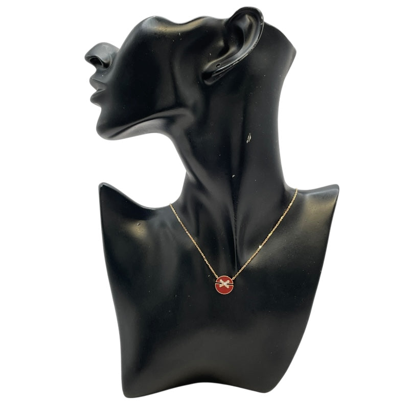 ショーメ CHAUMET ジュドゥリアン ハーモニー ダイヤネックレス ピンク