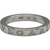 ブルガリ BVLGARI ダブルロゴ リング プラチナ Pt950 ジュエリー