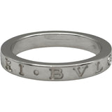 ブルガリ BVLGARI ダブルロゴ リング プラチナ Pt950 ジュエリー