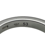 ブルガリ BVLGARI ダブルロゴ リング プラチナ Pt950 ジュエリー