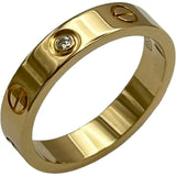 カルティエ Cartier ミニラブリング1PD ゴールド Au750 ダイヤモンド ジュエリー