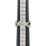 カルティエ Cartier Cハート ダイヤリング ホワイトゴールド Au750/ダイヤモンド ジュエリー