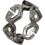 カルティエ Cartier Cハート ダイヤリング ホワイトゴールド Au750/ダイヤモンド ジュエリー