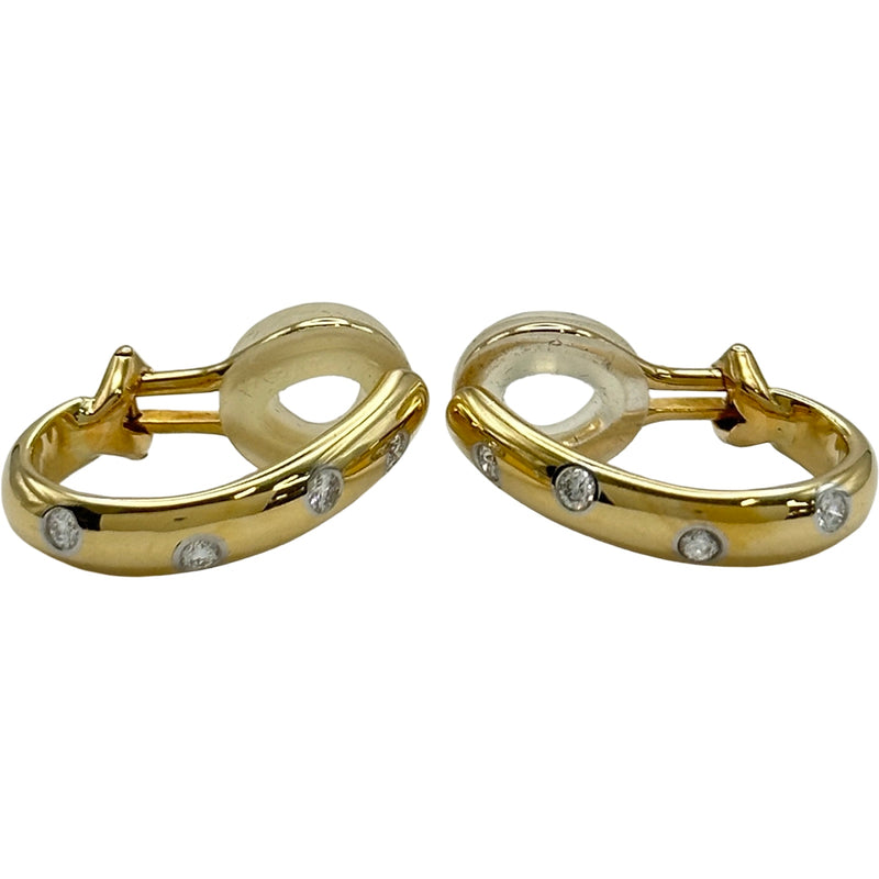 Tiffany & Co. ドッツバングル ブレスレット K18 pt 950 7.5号 