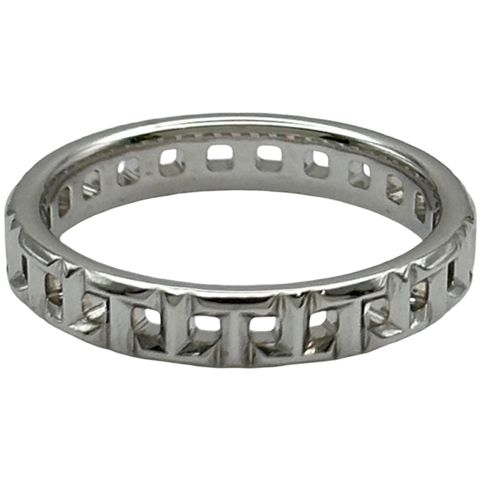 ティファニー TIFFANY＆CO Tトゥルー ナロー リング ホワイトゴールド
