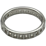 ティファニー TIFFANY＆CO Tトゥルー ナロー リング ホワイトゴールド Au750 ジュエリー