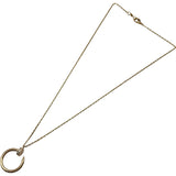 カルティエ Cartier ジュストアンクルダイヤネックレス ピンクゴールド Au750 ダイヤモンド ジュエリー