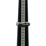 カルティエ Cartier トリニティリング ホワイトゴールド/ブラックセラミック Au750 ジュエリー
