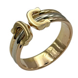 カルティエ Cartier 2Cリング ゴールド/ホワイトゴールド 750 ジュエリー