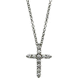 ティファニー TIFFANY＆CO スモールクロスダイヤネックレス プラチナ Pt950 ダイヤモンド ジュエリー
