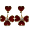 ヴァンクリーフ＆アーペル Van Cleef & Arpels エフイヤージュピアス ピンクゴールド Au750 カーネリアン ジュエリー