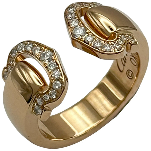 カルティエ Cartier ブークルセリング ピンクゴールド 750