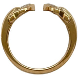 カルティエ Cartier ブークルセリング ピンクゴールド 750 ダイヤモンド ジュエリー