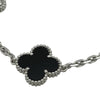 ヴァンクリーフ＆アーペル Van Cleef & Arpels ヴィンテージ アルハンブラ ブレス 5モチーフ ホワイトゴールド Au750 ダイヤモンド ジュエリー
