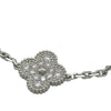 ヴァンクリーフ＆アーペル Van Cleef & Arpels ヴィンテージ アルハンブラ ブレス 5モチーフ ホワイトゴールド Au750 ダイヤモンド ジュエリー