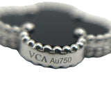 ヴァンクリーフ＆アーペル Van Cleef & Arpels ヴィンテージ アルハンブラ ブレス 5モチーフ ホワイトゴールド Au750 ダイヤモンド ジュエリー
