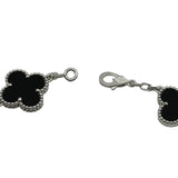 ヴァンクリーフ＆アーペル Van Cleef & Arpels ヴィンテージ アルハンブラ ブレス 5モチーフ ホワイトゴールド Au750 ダイヤモンド ジュエリー