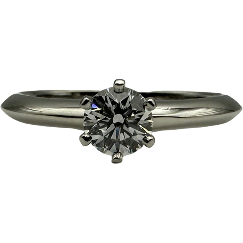 ティファニー TIFFANY＆CO ソリティアダイヤリング プラチナ PT950 