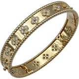ヴァンクリーフ＆アーペル Van Cleef & Arpels ペルレクローバーダイヤブレス ゴールド Au750 ダイヤモンド ジュエリー