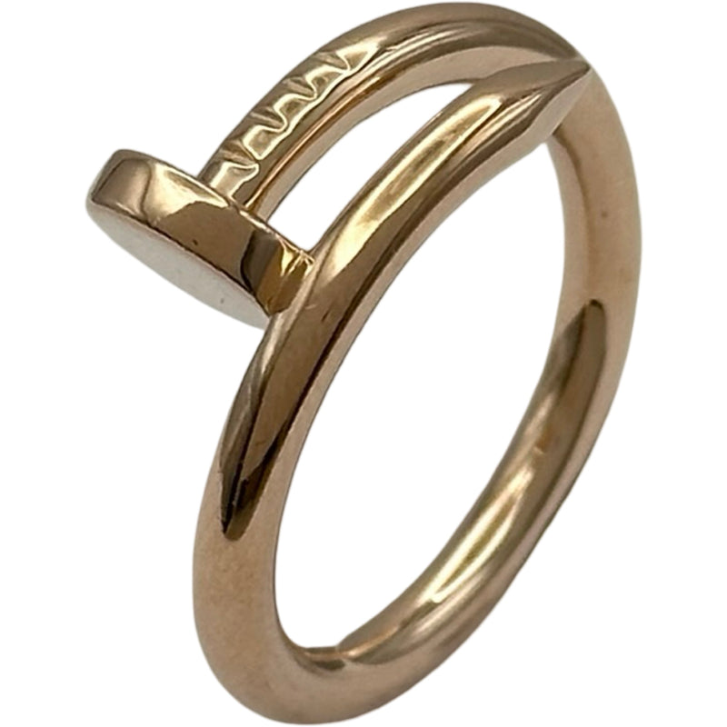 カルティエ Cartier ジュストアンクル リング ピンクゴールド Au750