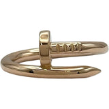 カルティエ Cartier ジュストアンクル リング ピンクゴールド Au750 ジュエリー