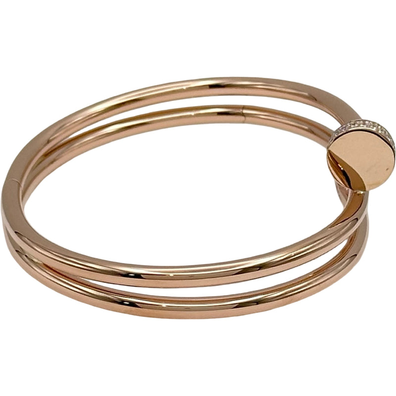 カルティエ Cartier ジュスト アンクル ブレスレット ピンクゴールド