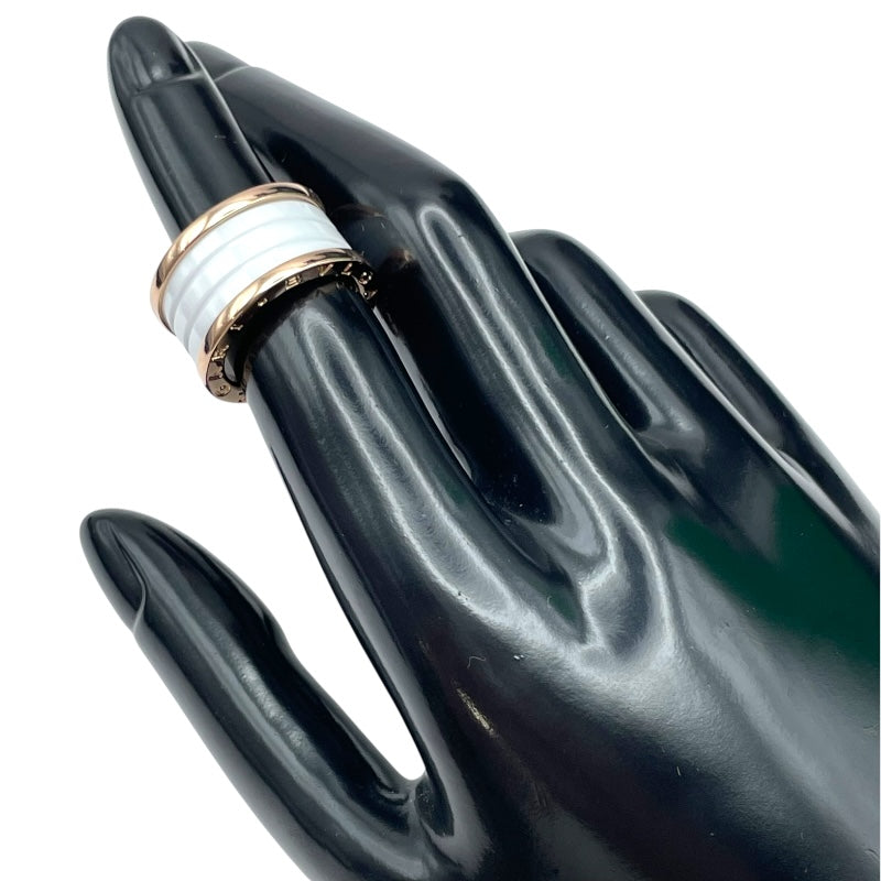 ブルガリ BVLGARI ビーゼロワン リング 4バンド(M) ピンクゴールド 750 ジュエリー