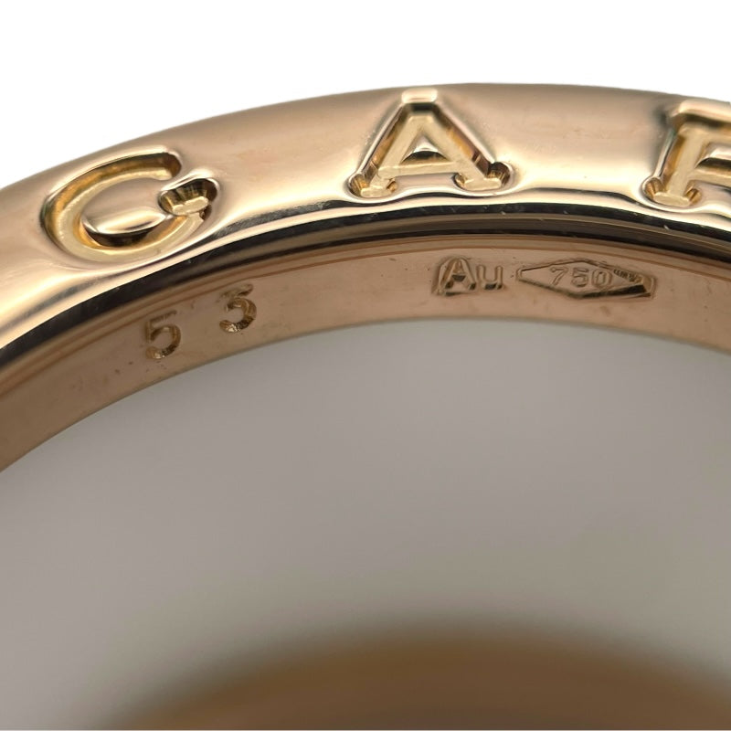 ブルガリ BVLGARI ビーゼロワン リング 4バンド(M) ピンクゴールド 750 ジュエリー