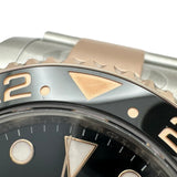 ロレックス ROLEX GMTマスター2 126711CHNR ブラック ピンクゴールド/ステンレススチール 自動巻き メンズ 腕時計