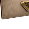 プラダ PRADA トライアングルロゴカードケース 1MC208 ベージュ レザー レディース カードケース