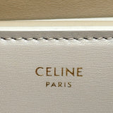 セリーヌ CELINE スモール フラップウォレット トリオンフ 10D783DPV.03SA サファリ シャイニーカーフスキン レディース 三つ折り財布