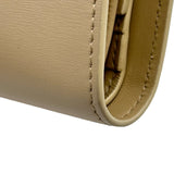 セリーヌ CELINE スモール フラップウォレット トリオンフ 10D783DPV.03SA サファリ シャイニーカーフスキン レディース 三つ折り財布