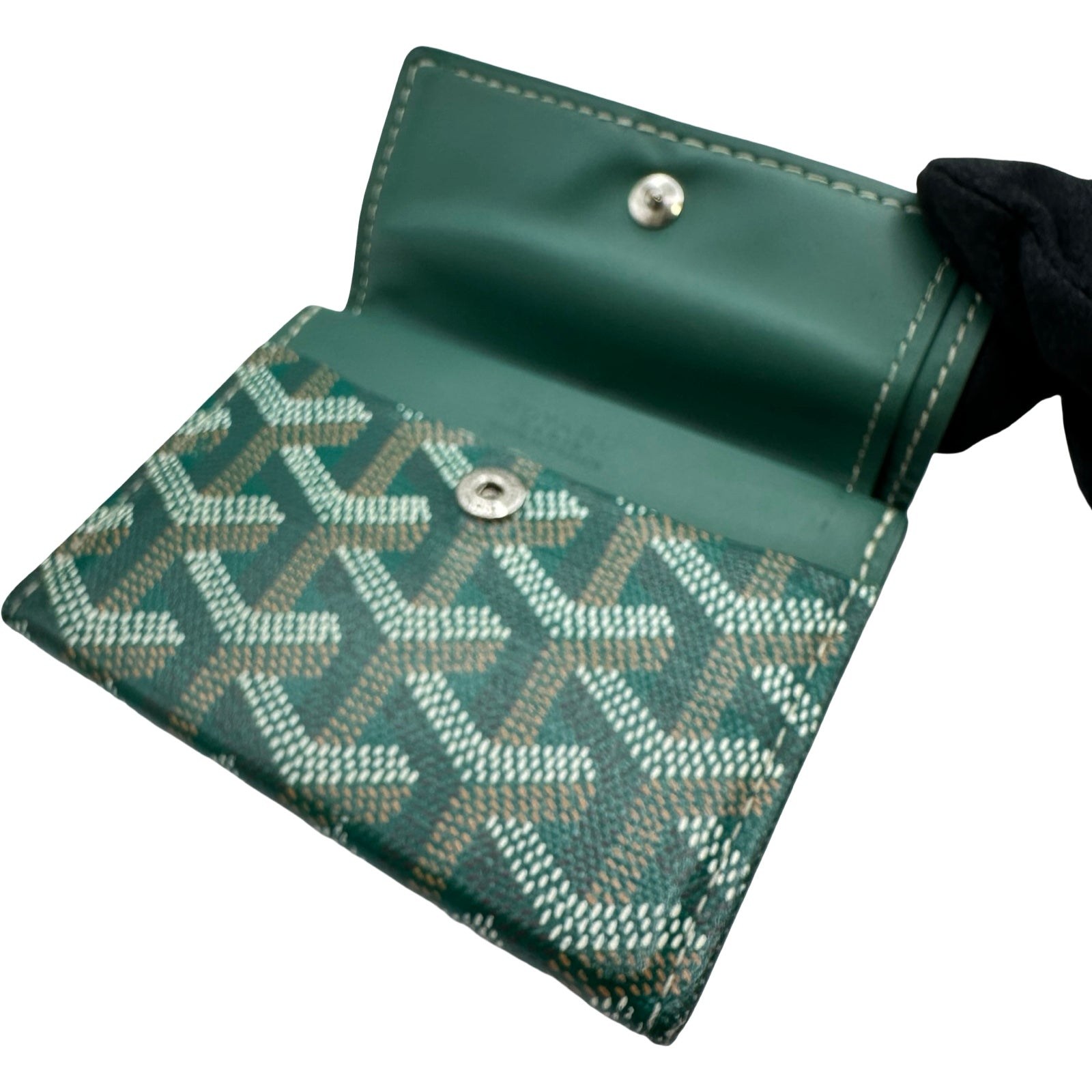 ゴヤール GOYARD マリニーウォレット グリーン ゴヤールディン