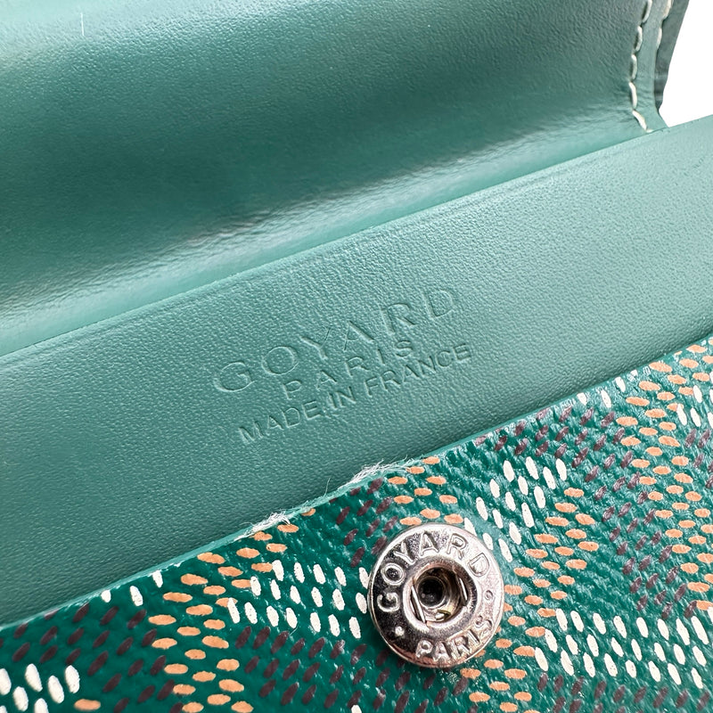 ゴヤール GOYARD マリニーウォレット グリーン ゴヤールディン
