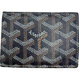 ゴヤール GOYARD インサートヴィクトワールカードケース ネイビー ゴヤールディンキャンバス ユニセックス カードケース