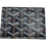 ゴヤール GOYARD インサートヴィクトワールカードケース ネイビー ゴヤールディンキャンバス ユニセックス カードケース
