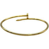 カルティエ Cartier ジュストアンクルブレスSM ゴールド Au750 ジュエリー