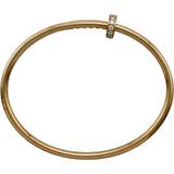 カルティエ Cartier ジュストアンクルダイヤブレスレットSM ゴールド Au750 ダイヤモンド ジュエリー