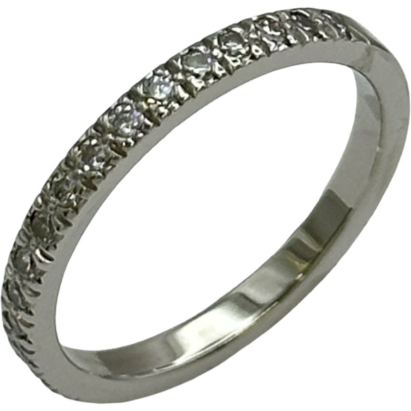 と*と様 【美品】ティファニー ハーフエタニティリング Pt950 ダイヤモンド ティファニー TIFFANY＆CO ハーフエタニティダイヤリング プラチナ