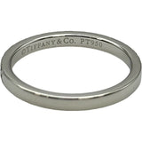 ティファニー TIFFANY＆CO ハーフエタニティダイヤリング プラチナ Pt950 ダイヤモンド ジュエリー
