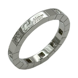 カルティエ Cartier ラニエールハーフダイヤリング ホワイトゴールド 750 ダイヤモンド ジュエリー