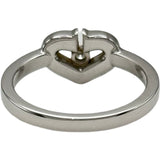 カルティエ Cartier Cハートダイヤリング ホワイトゴールド 750 ジュエリー
