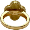 ヴァンクリーフ＆アーペル Van Cleef & Arpels ヴィンテージ アルハンブラリング 1PD/オニキス イエローゴールド Au750 ジュエリー