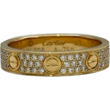 カルティエ Cartier ミニラブリングパヴェダイヤ ゴールド Au750 ジュエリー