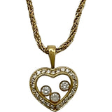 ショパール Chopard ハッピーダイヤネックレス ゴールド 750 ダイヤモンド ジュエリー