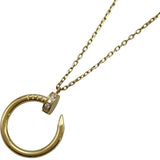 カルティエ Cartier ジュストアンクル ダイヤネックレス ゴールド Au750 ジュエリー