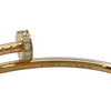カルティエ Cartier ジュストアンクルダイヤブレスSM ゴールド Au750 ダイヤモンド ジュエリー