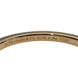 ティファニー TIFFANY＆CO ロック ダイヤ バングル ゴールド Au750 ダイヤモンド ジュエリー