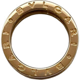 ブルガリ BVLGARI ビーゼロワンリング 黒セラミック ピンクゴールド Au750 ジュエリー
